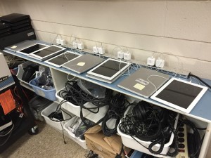 VU iPad charging station