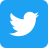 Twitter logo with light blue background and white bird. Links to STEAM-3D Maker Lab's Twitter page. 